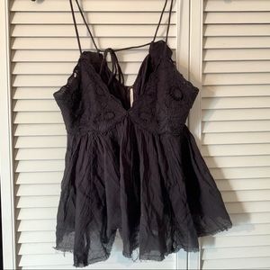 •Free People Boho Tank •